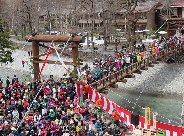 上高地奥宮開山祭